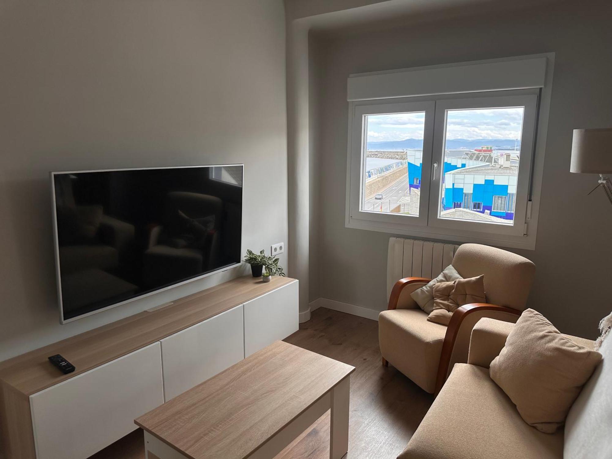 Piso A Pie De Playa Leilighet Burela Eksteriør bilde